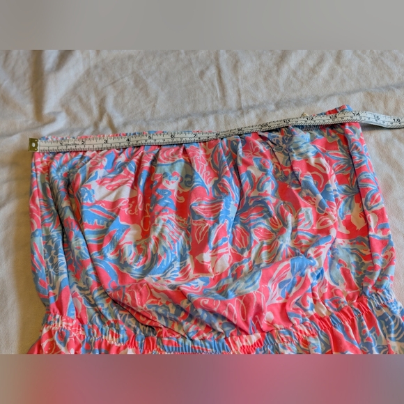 Lilly Pulitzer Windsor Tube Top Mini Dress/Coverup/Top Size Large Summer Siren - Picture 7 of 8